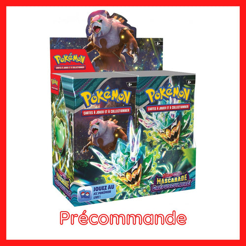 [Précommande] Display - 36 Booster EV06 [Mascarade Crépusculaire] - POKEMON FR - PokéSquad