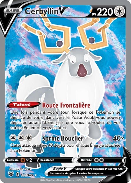 180/189 - Cerbyllin V Full Art - EB10 Astres Radieux - POKEMON FR - PokéSquad