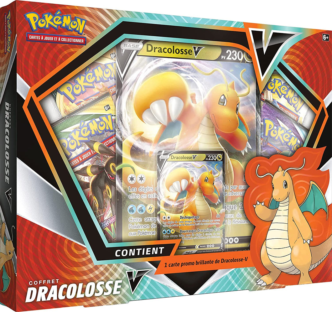 Coffret 4 Boosters - Dracolosse V - POKEMON FR