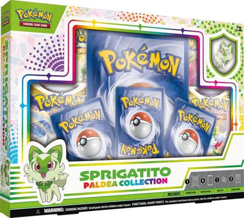 Coffret 4 Boosters - Poussacha - Collection Paldea - POKEMON FR - PokéSquad
