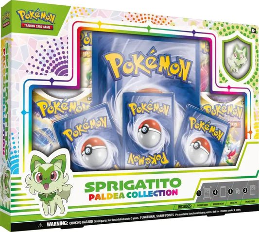 Coffret 4 Boosters - Poussacha - Collection Paldea - POKEMON FR - PokéSquad