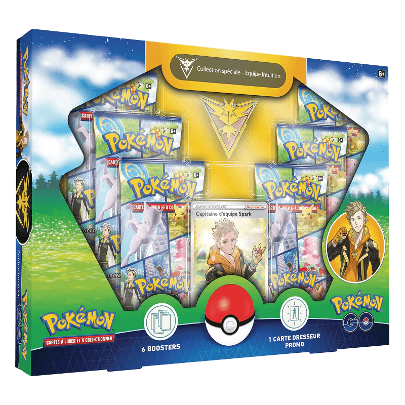 Coffret 6 Boosters - Collection Spéciale Équipe d'Arène Intuition, Sagesse, Bravoure EB10.5 [Pokémon GO] - POKEMON FR - PokéSquad