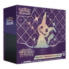 Charger l&#39;image dans la galerie, ETB - Coffret Dresseur d&#39;Élite Mimiqui EV4.5 [Destinées de Paldea] - POKEMON FR - PokéSquad
