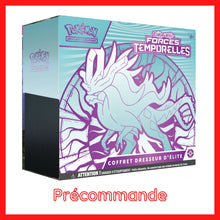 Charger l&#39;image dans la galerie, [Précommande] ETB - Coffret Dresseur d&#39;Élite EV05 [Forces Temporelles] - POKEMON FR - Modèle au choix - PokéSquad
