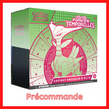 Charger l&#39;image dans la galerie, [Précommande] ETB - Coffret Dresseur d&#39;Élite EV05 [Forces Temporelles] - POKEMON FR - Modèle au choix - PokéSquad
