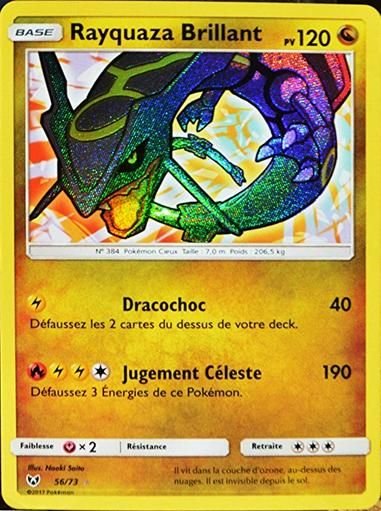 Rayquaza Brillant 56/73 Légendes Brillantes FR - NM - PokéSquad