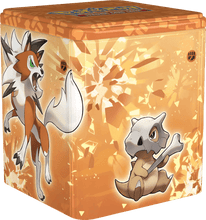 Charger l&#39;image dans la galerie, Tin Cube Novembre 2022 - Feu, Combat, Ténèbres - POKEMON FR - Illustration au choix - PokéSquad
